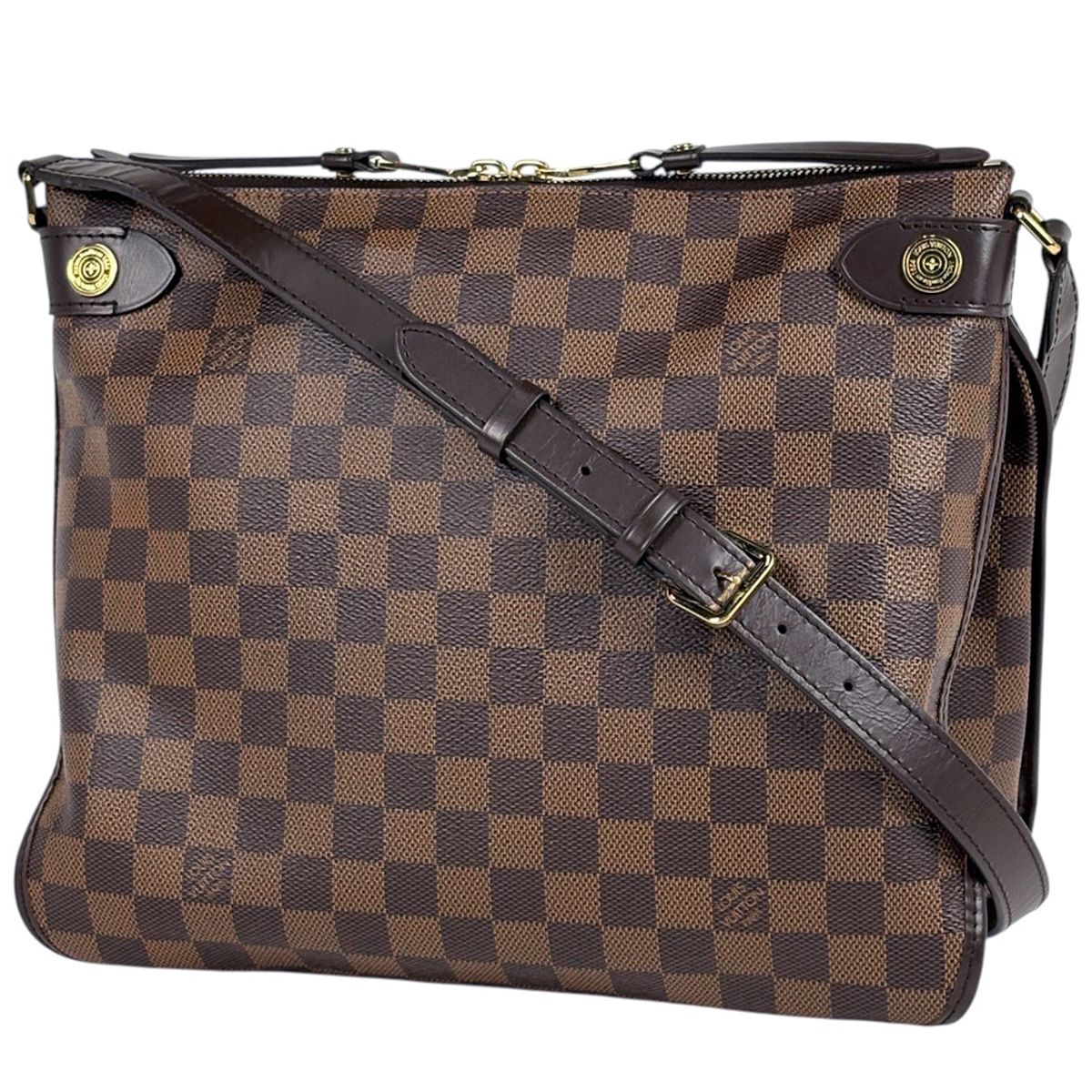 Louis Vuitton Duomo Shoulder Bag Damier Brown