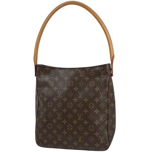 Louis Vuitton Looping GM Shoulder Bag Monogram Brown