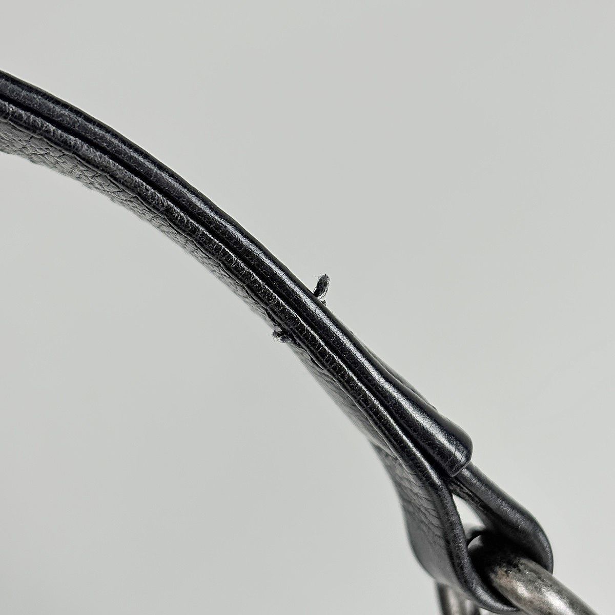 Chanel Shoulder Bag Boy CC Logo Leather Black — view 6