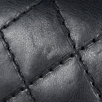 Chanel Shoulder Bag Boy CC Logo Leather Black — view 5