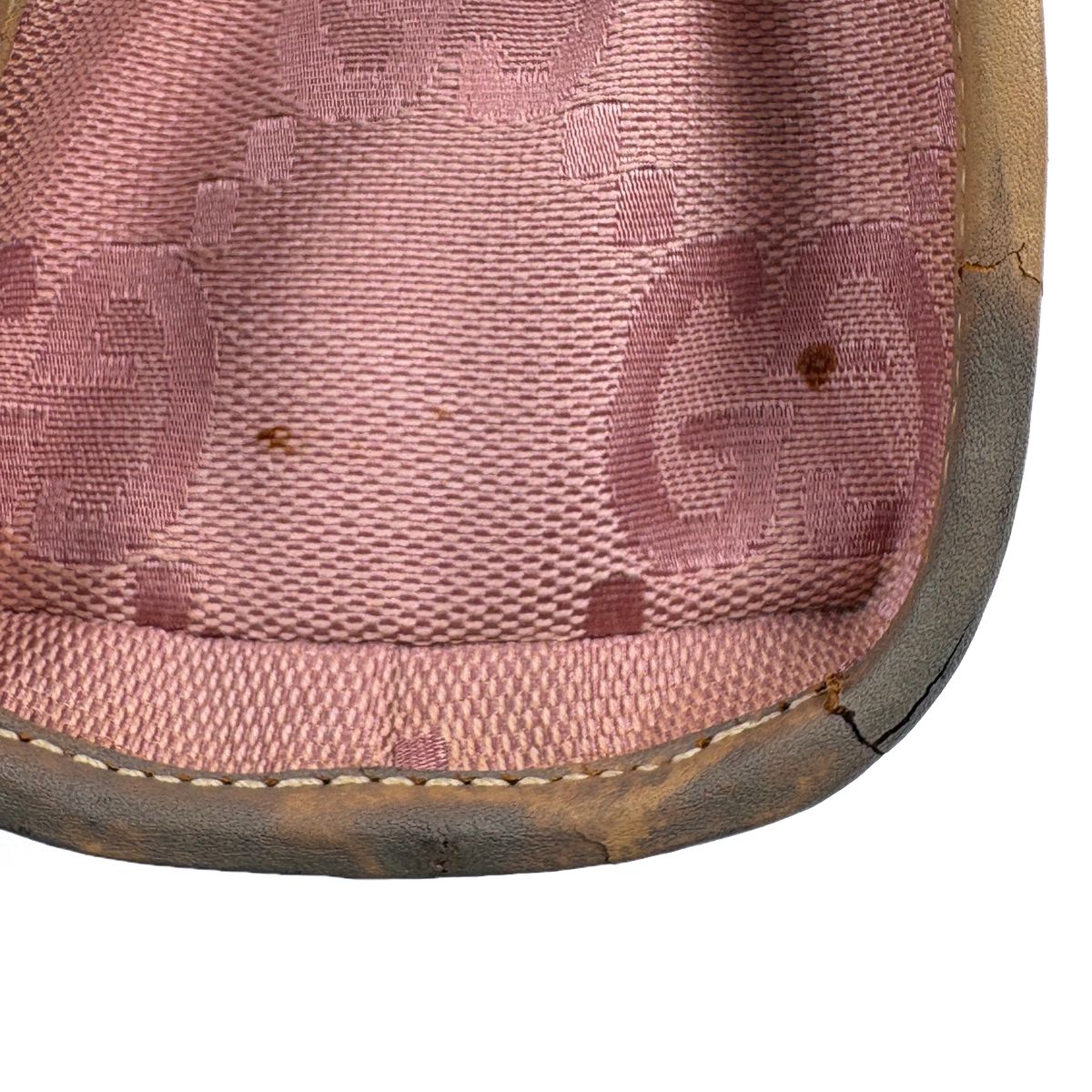 Gucci Handbag Jackie Line GG Pattern Canvas Pink — view 4