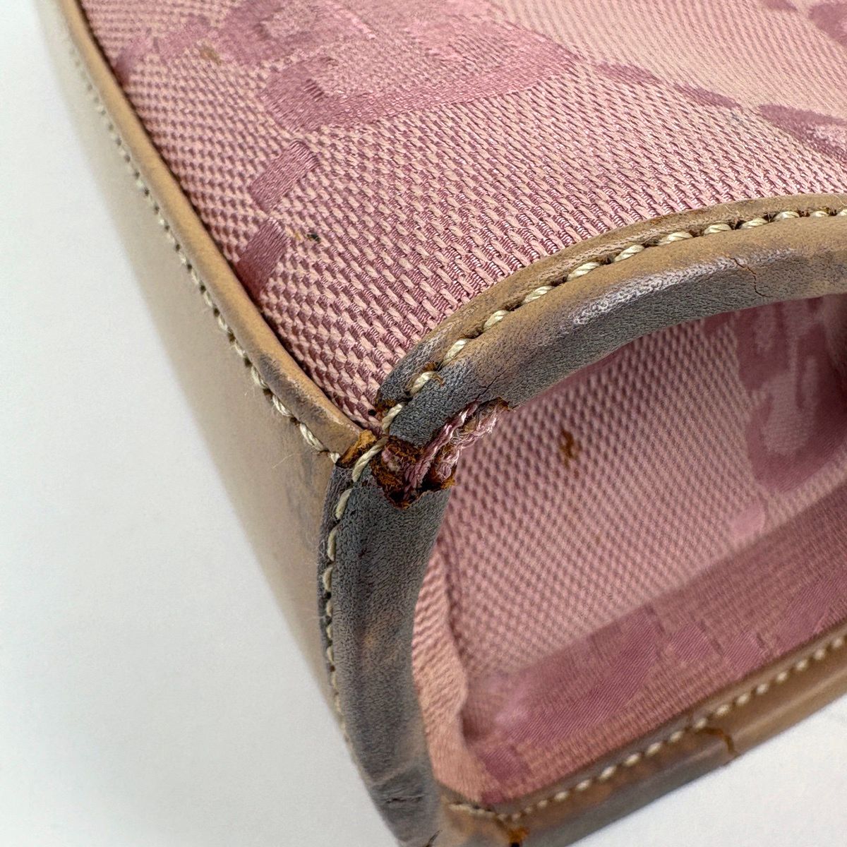Gucci Handbag Jackie Line GG Pattern Canvas Pink — view 3