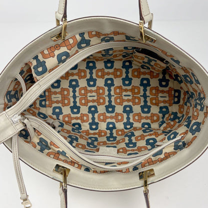 Gucci Tote Bag Guccissima GG Pattern Leather White — view 8