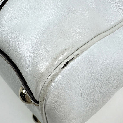 Gucci Handbag GG Logo Interlocking G Leather White — view 3