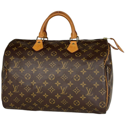 Louis Vuitton Speedy 35 Boston Bag Monogram Brown