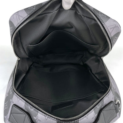 Louis Vuitton Modular Backpack Monogram Stripe 2-Way Eclipse Black Gray — view 8