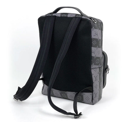 Louis Vuitton Modular Backpack Monogram Stripe 2-Way Eclipse Black Gray — view 2