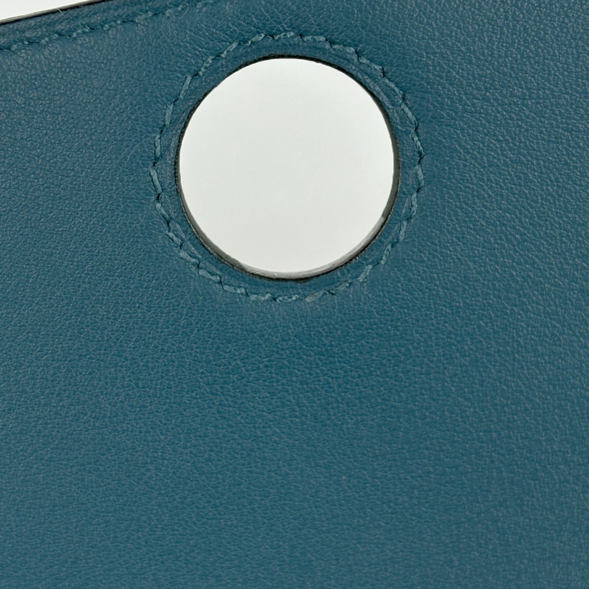 Hermes Dogon Wallet Bifold Swift Blue — view 4