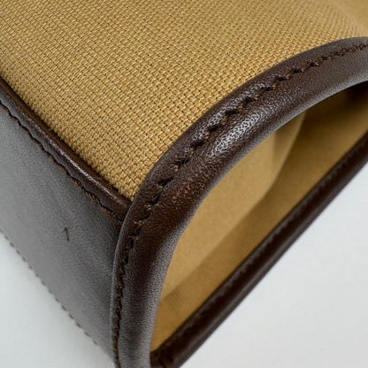 Gucci Handbag Jackie Line Sherry Web Canvas Brown Yellow — view 4