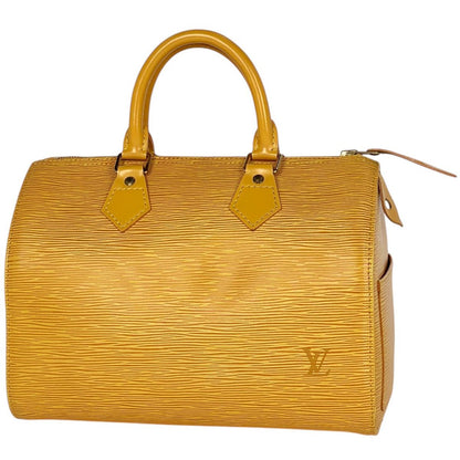 Louis Vuitton Speedy 25 Boston Bag Epi Tassili Yellow