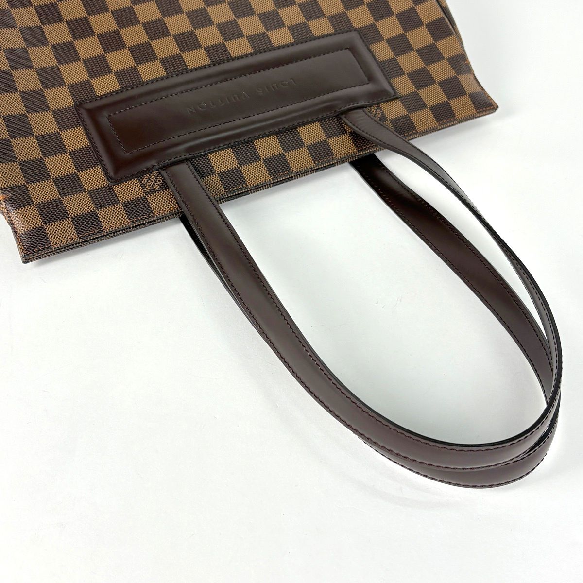 Louis Vuitton Parioli PM Tote Shoulder Bag Damier Brown — view 7