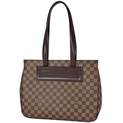 Louis Vuitton Parioli PM Tote Shoulder Bag Damier Brown