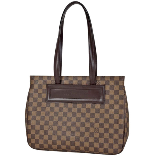 Louis Vuitton Parioli PM Tote Shoulder Bag Damier Brown