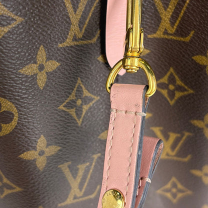 Louis Vuitton Neo Noe Shoulder Bag Drawstring Monogram Rose Poudre Brown — view 4