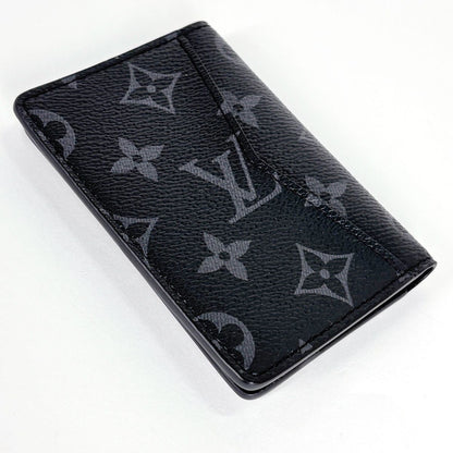 Louis Vuitton Pocket Organizer Card Case Monogram Eclipse Noir — view 2