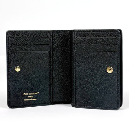 Louis Vuitton Portefeuille Clair Bifold Wallet Monogram Empreinte Noir — view 5