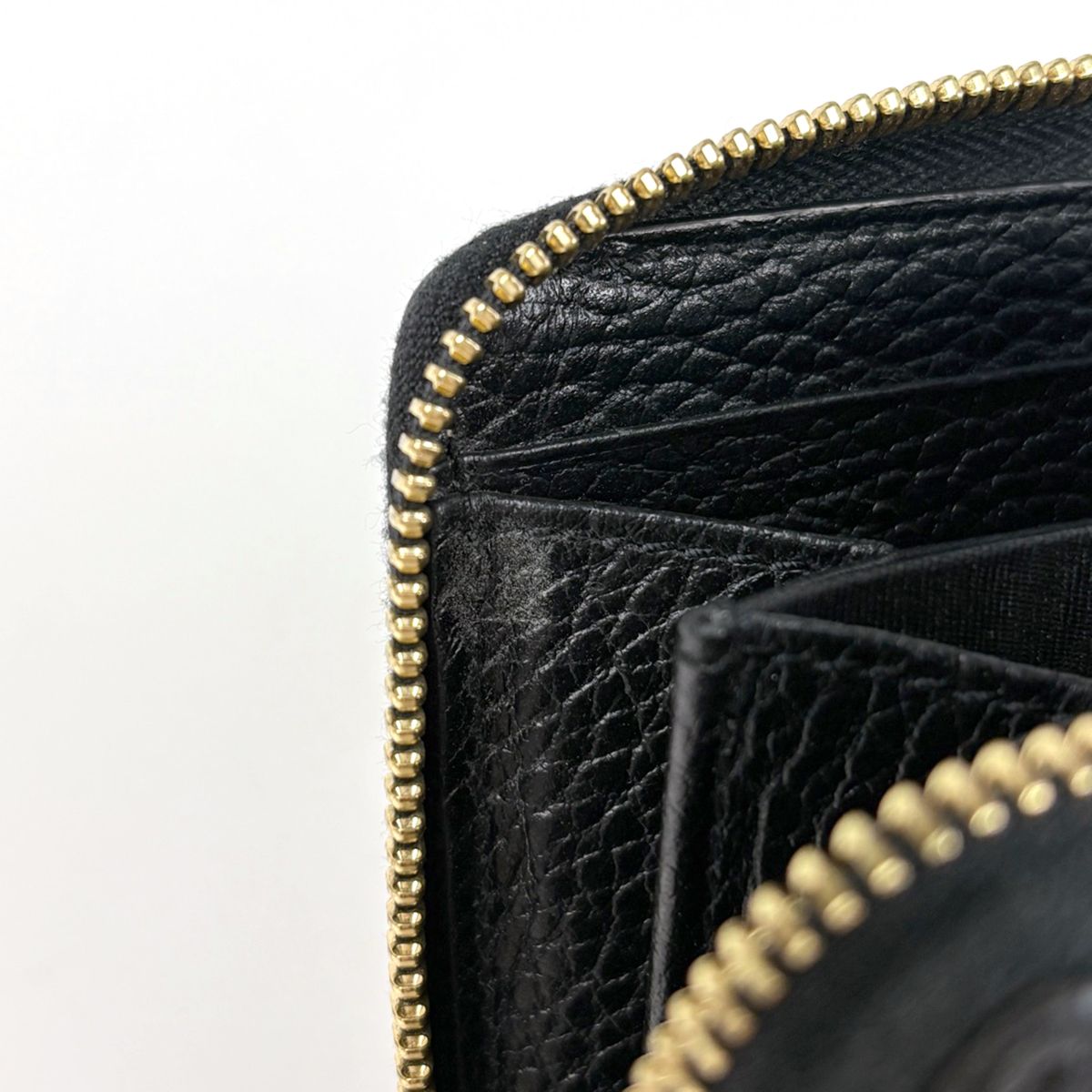 Gucci Wallet GG Marmont Beige Black — view 6