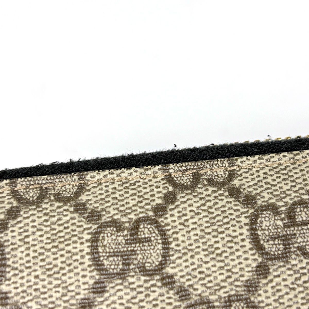 Gucci Wallet GG Marmont Beige Black — view 4