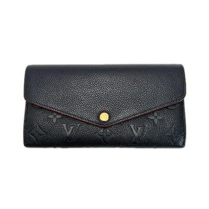 Louis Vuitton Bifold Wallet Portefeuille Sarah Navy