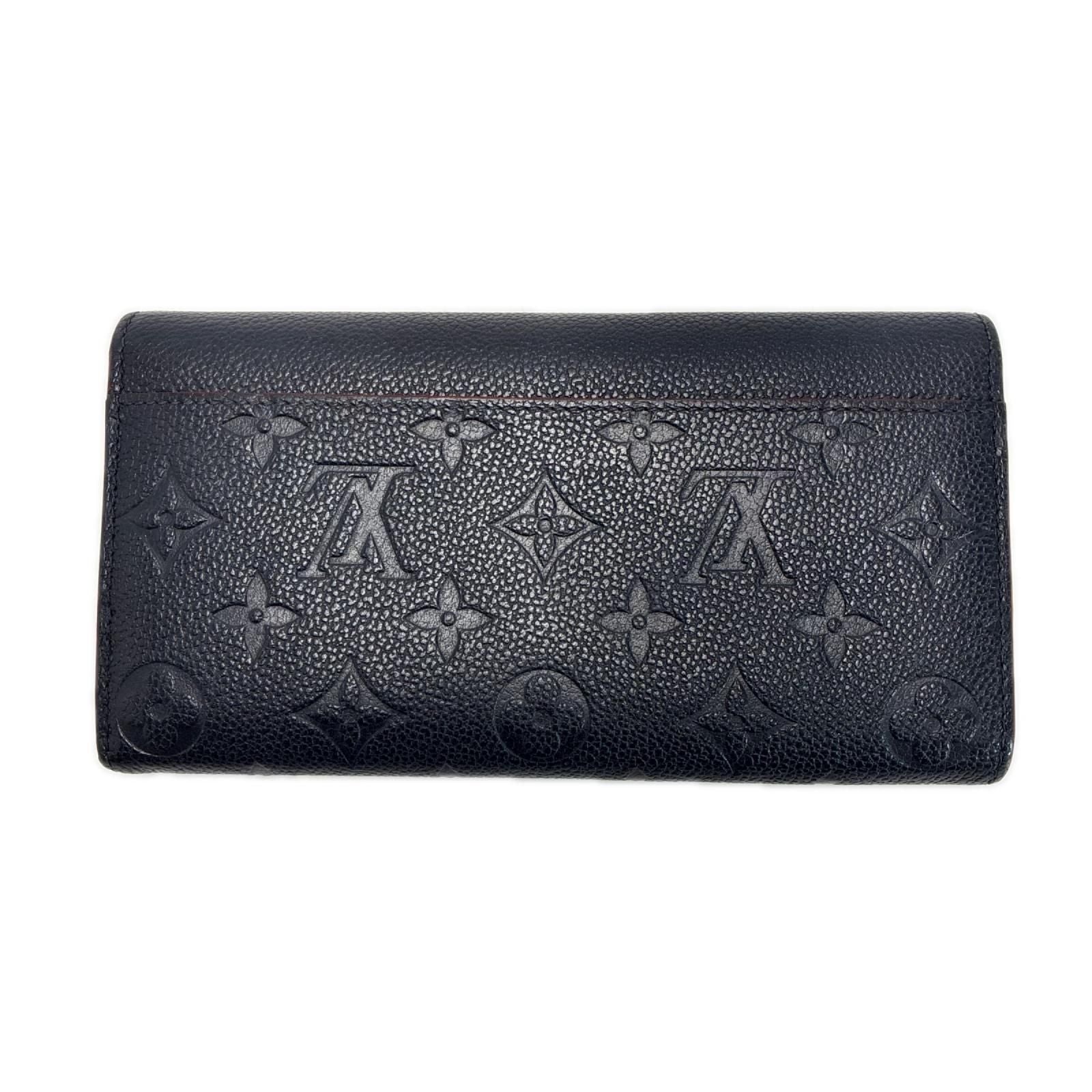 Louis Vuitton Bifold Wallet Portefeuille Sarah Navy — view 2