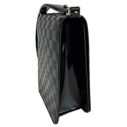 Louis Vuitton Damier Vernis Club Noir Bag — view 4