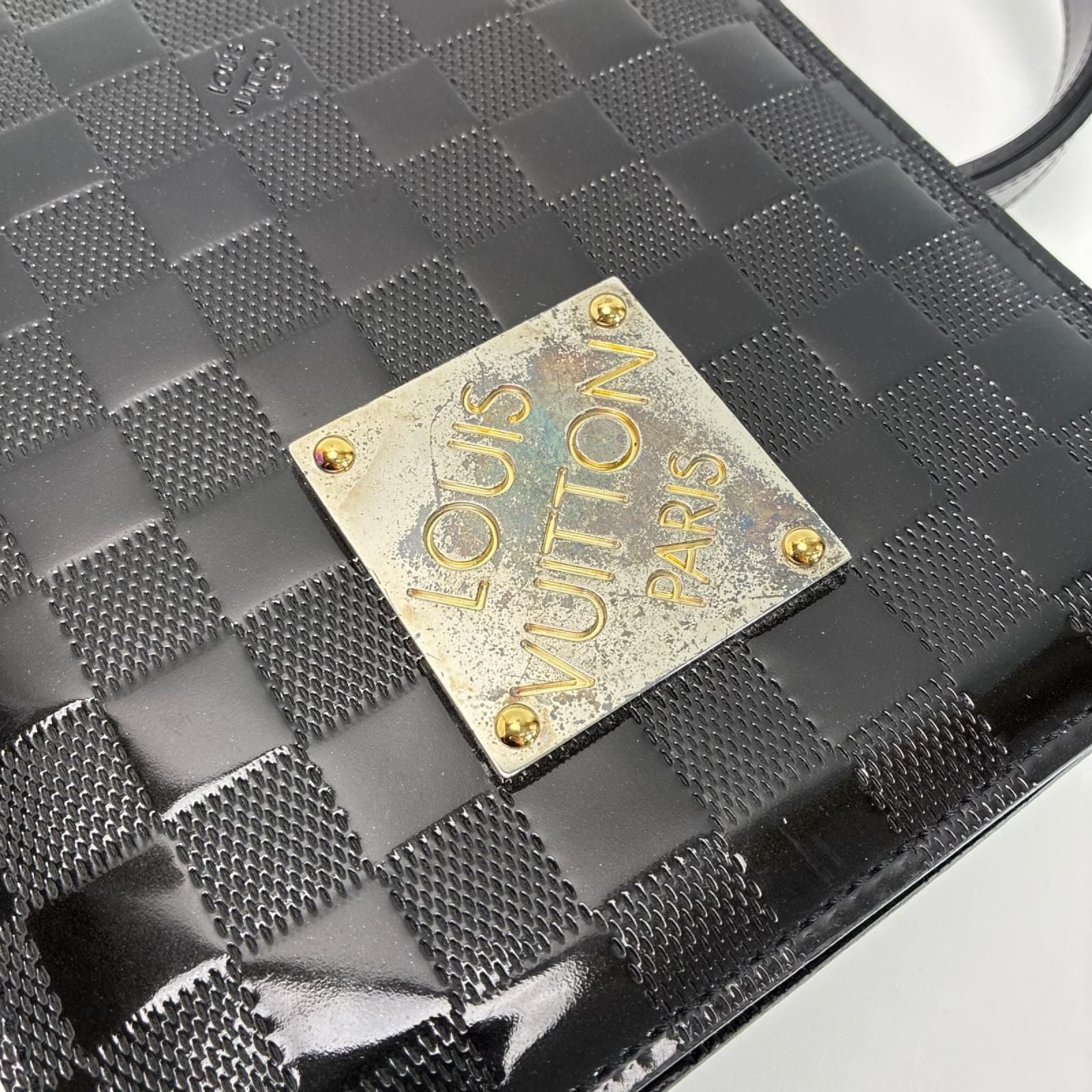 Louis Vuitton Damier Vernis Club Noir Bag — view 5
