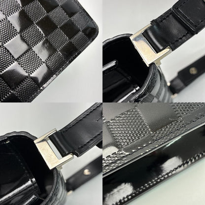 Louis Vuitton Damier Vernis Club Noir Bag — view 8