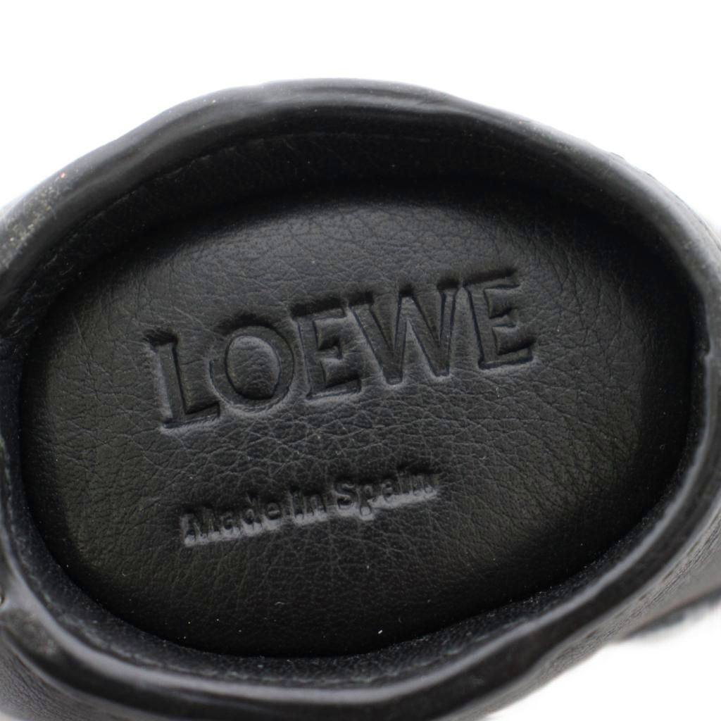 Loewe Elephant Charm Coin Purse Leather Black — view 6