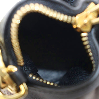 Loewe Elephant Charm Coin Purse Leather Black — view 5