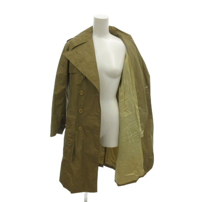 Yves Saint Laurent Trench Coat Sanyo Double Breasted Gun Flap Long Beige — view 4