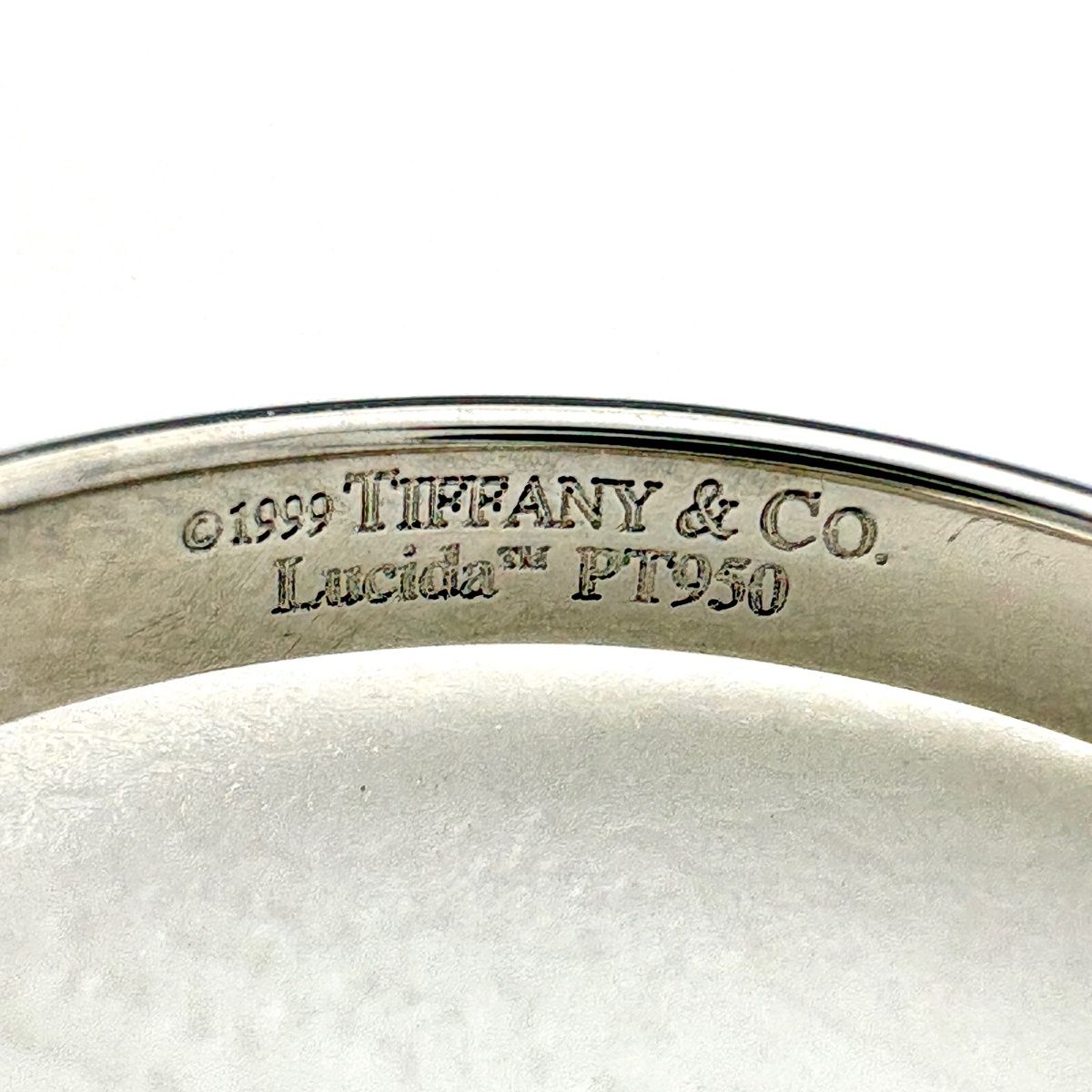 Tiffany & Co Diamond Platinum Ring — view 8