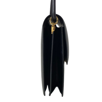 Hermes Shoulder Bag Black Gold — view 2