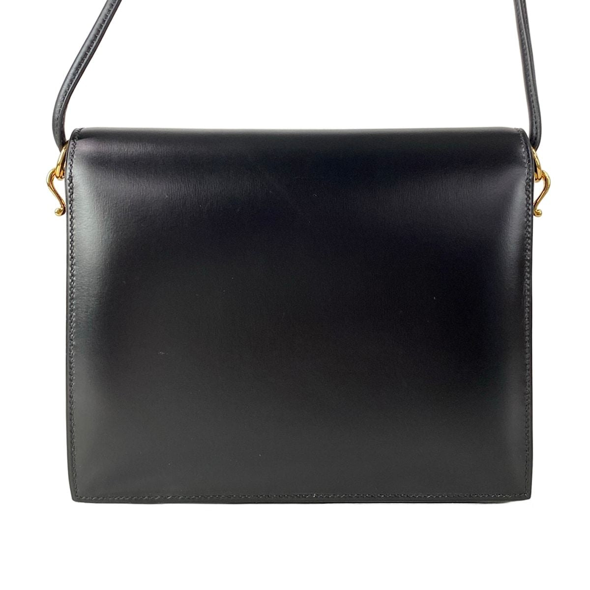 Hermes Shoulder Bag Black Gold — view 3