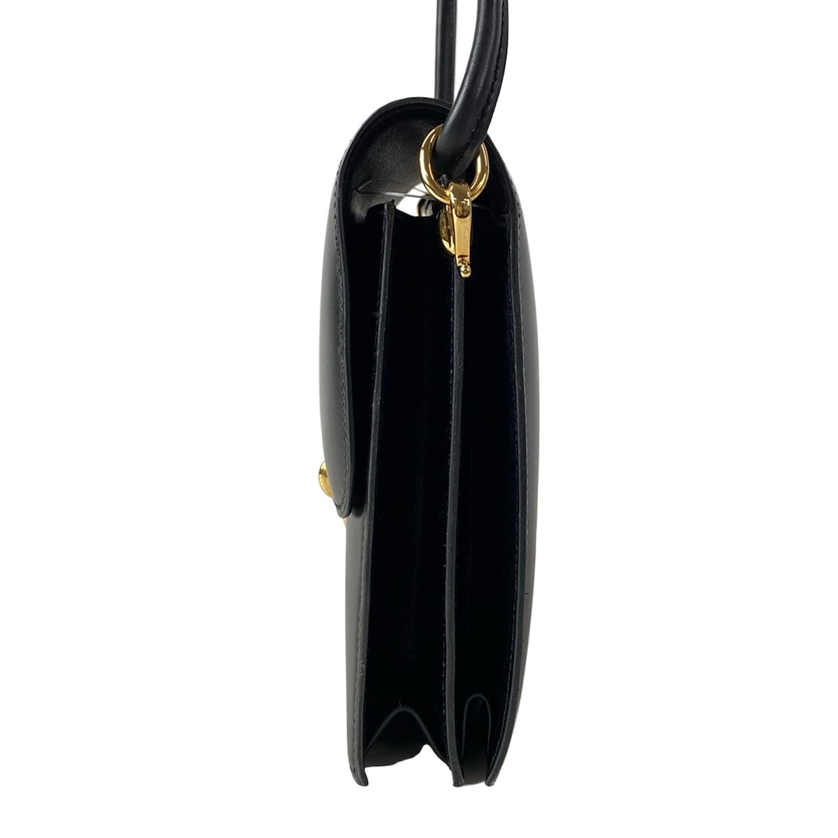 Hermes Shoulder Bag Black Gold — view 4