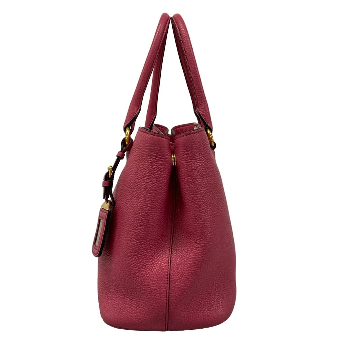 Prada Tote Bag Pink Leather — view 4