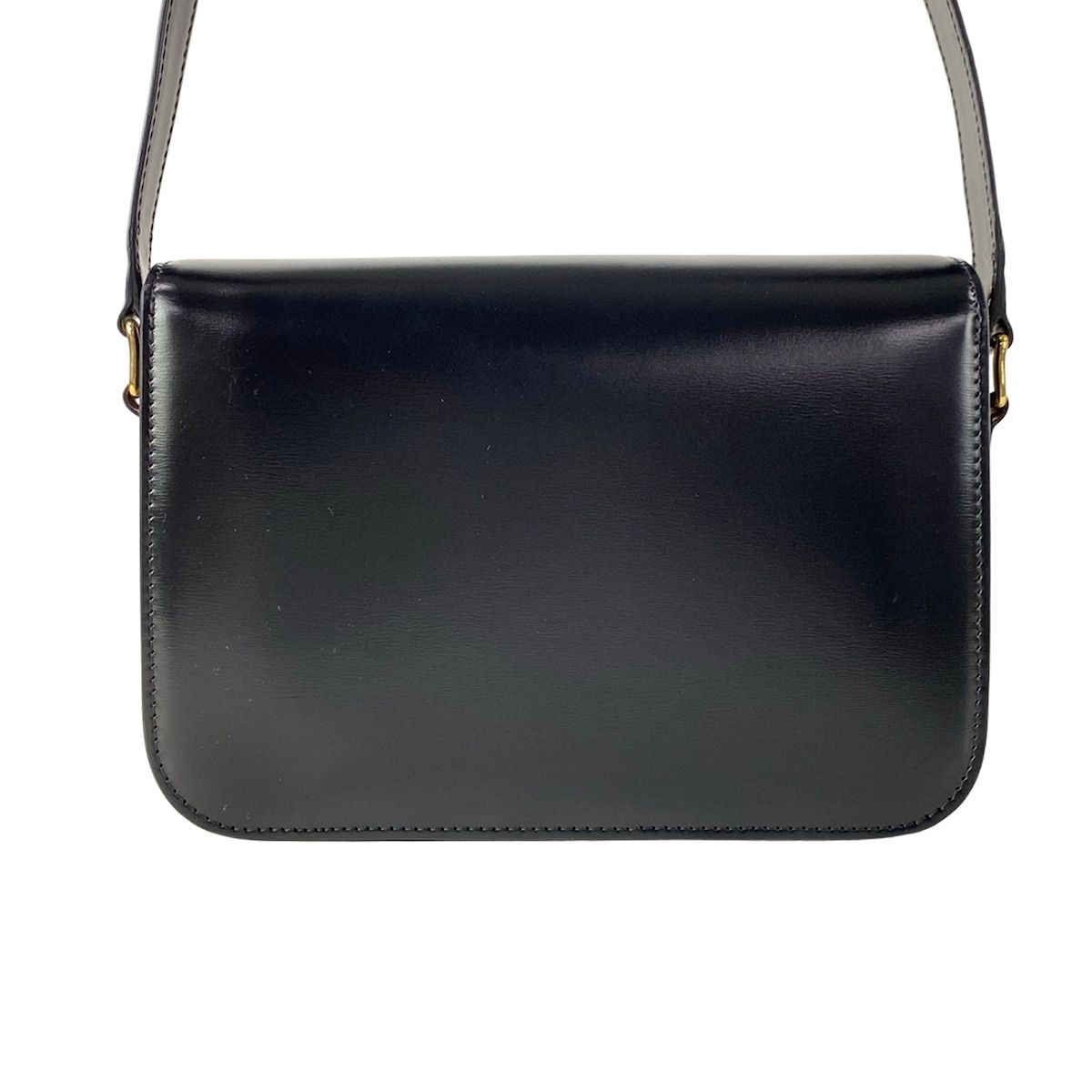 Celine Shoulder Bag Classic Triomphe Medium Black — view 3