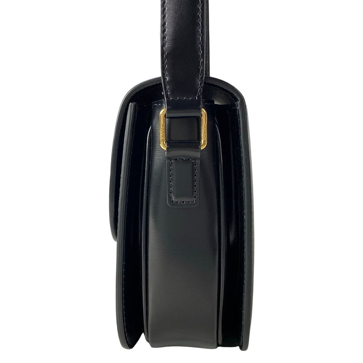 Celine Shoulder Bag Classic Triomphe Medium Black — view 4