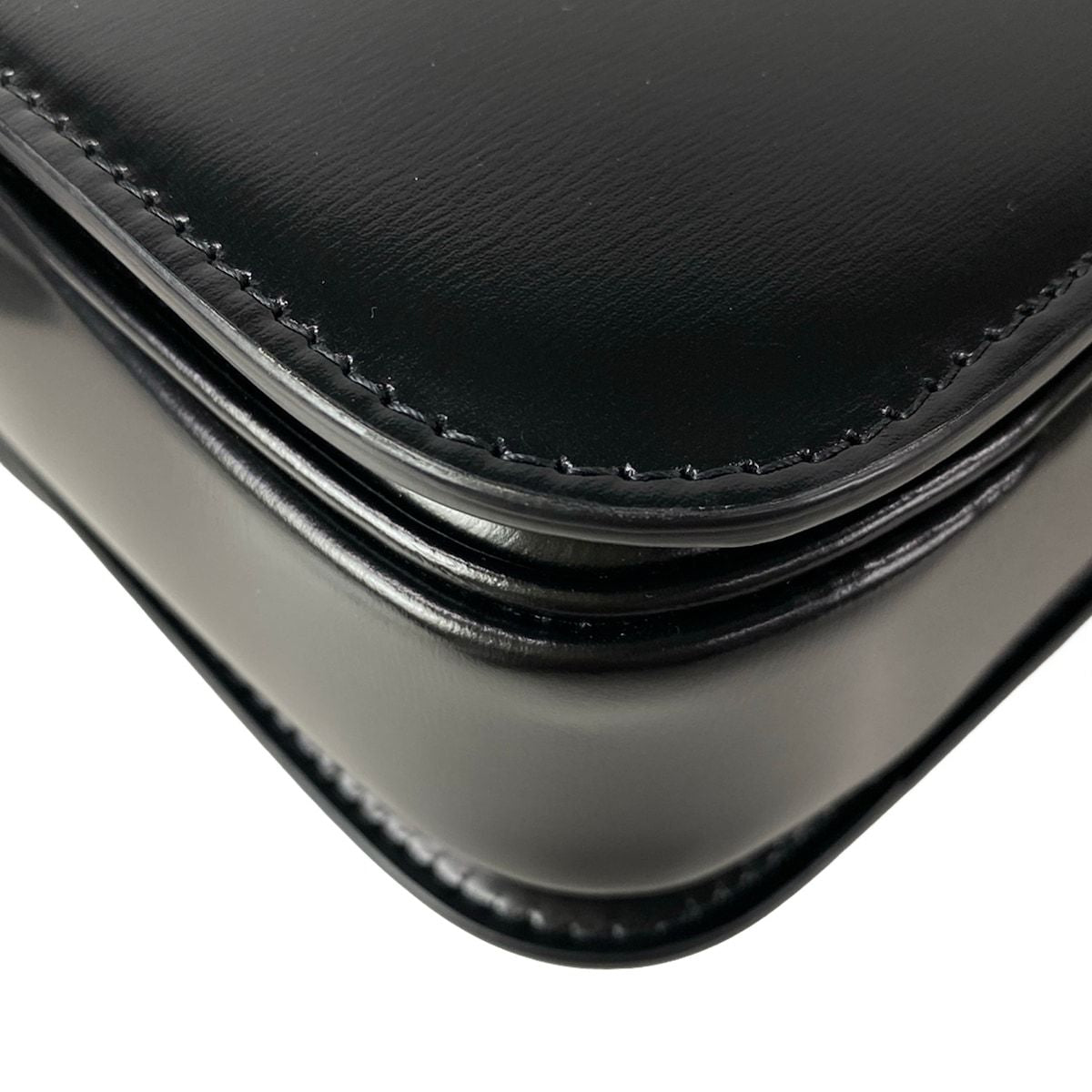 Celine Shoulder Bag Classic Triomphe Medium Black — view 8