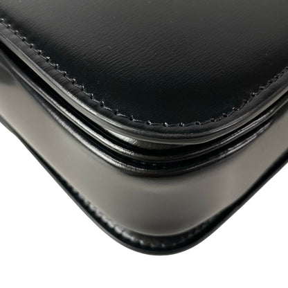 Celine Shoulder Bag Classic Triomphe Medium Black — view 8