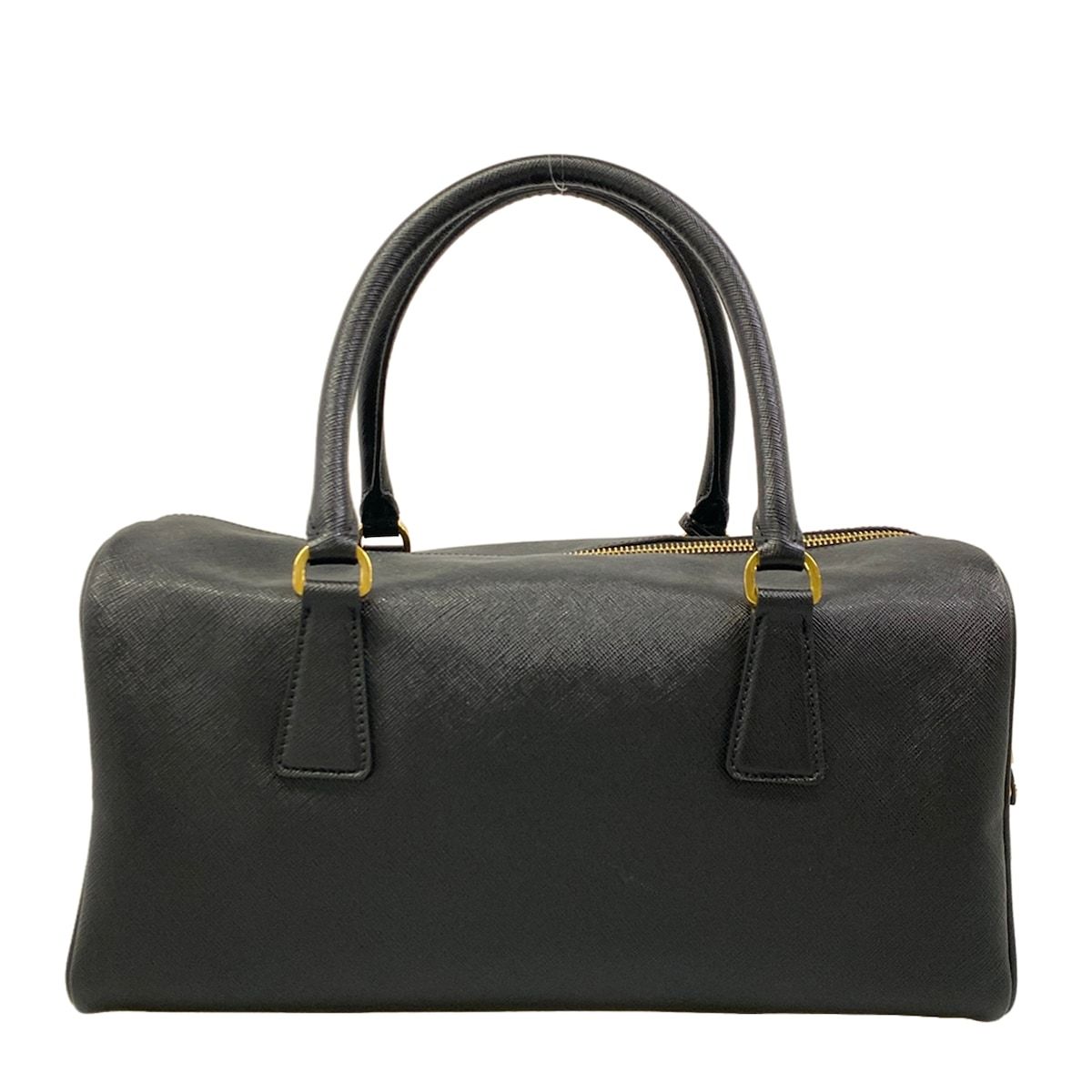 Prada Handbag Black Mini Boston Leather — view 3