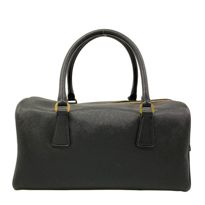 Prada Handbag Black Mini Boston Leather — view 3