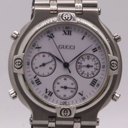 Gucci Chronograph White Dial Watch