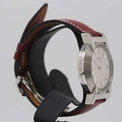 Hermes Nomade Hour Auto Quartz Date Silver Dial Watch — view 2