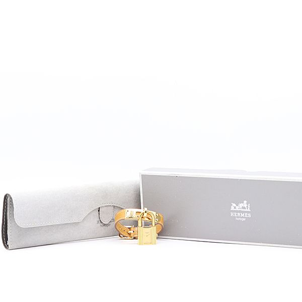 Hermes Kelly Watch Gold Dial — view 5