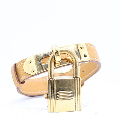 Hermes Kelly Watch Gold Dial — view 4