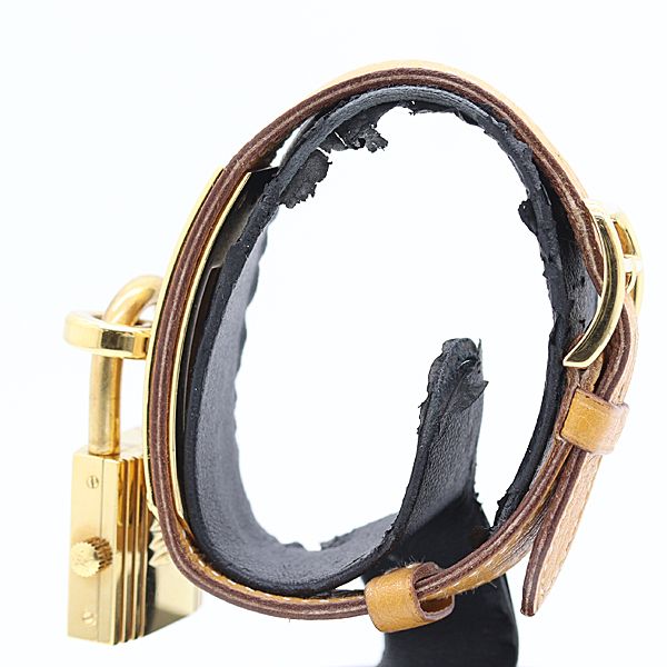 Hermes Kelly Watch Gold Dial — view 3