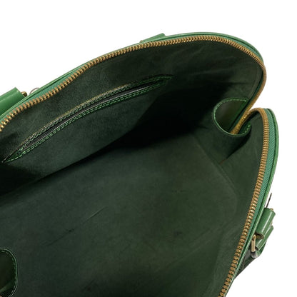 Louis Vuitton Handbag Epi Alma Borneo Green Leather — view 7