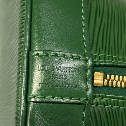 Louis Vuitton Handbag Epi Alma Borneo Green Leather — view 8