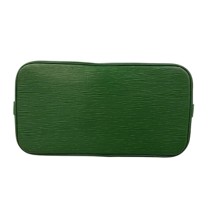 Louis Vuitton Handbag Epi Alma Borneo Green Leather — view 5