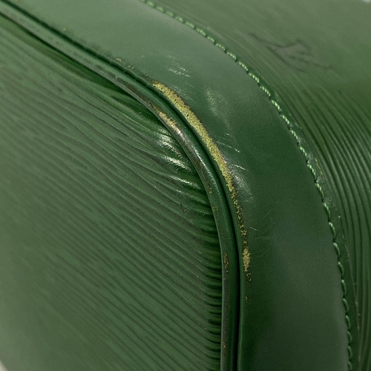 Louis Vuitton Handbag Epi Alma Borneo Green Leather — view 6